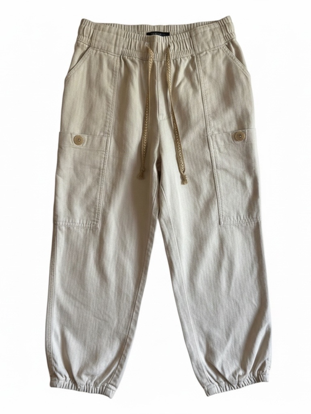Democracy Cream Boho Baggy Retro Relaxed Cargo Jogger Pants Sz M